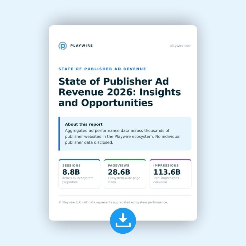 Ad Revenue Report feature