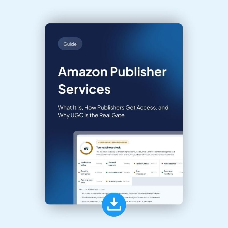 Amazon Pub Services feature