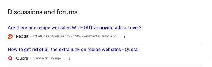 Food Blog_Discussions and forums