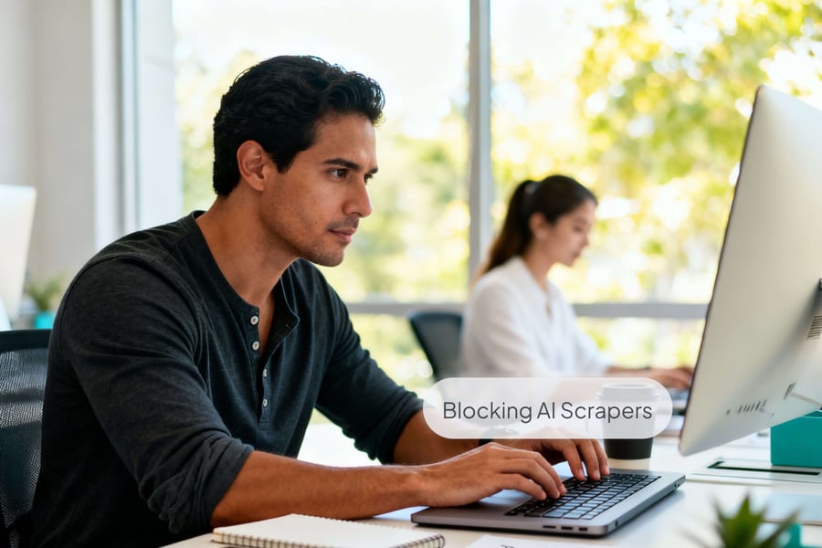 How to Block AI From Scraping Your Website: A Technical Implementation Guide