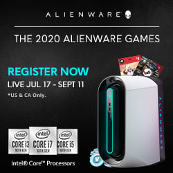 The 2020 Alienware Games Launches With Over $150,000 in Prizes For Gamers