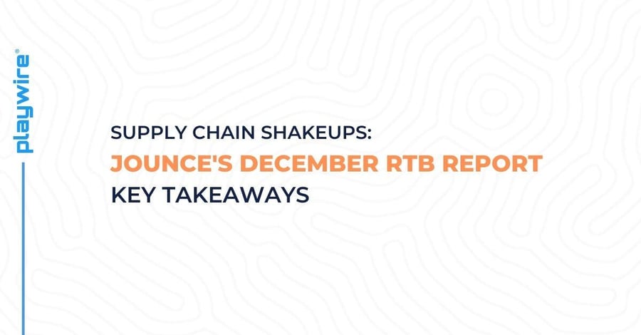 Supply Chain Shakeups: Key Takeaways from Jounce's December RTB Report