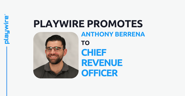 Playwire Promotes Anthony Berrena to Chief Revenue Officer