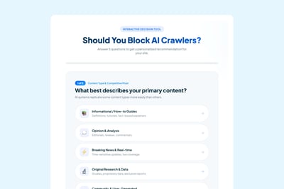 Should You Block AI Crawlers? A Decision Framework for Publishers
