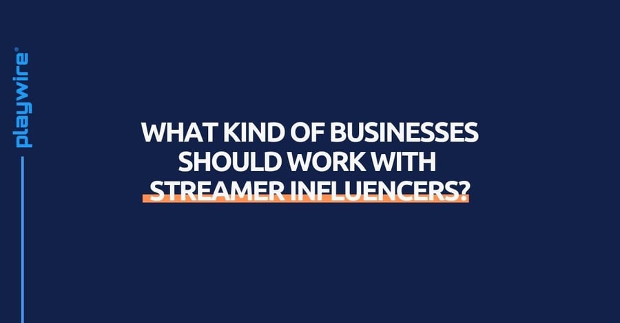 What Kind of Businesses Should Work With Streamer Influencers?