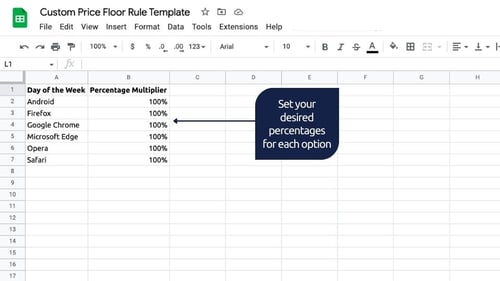 Setting Browser Rules