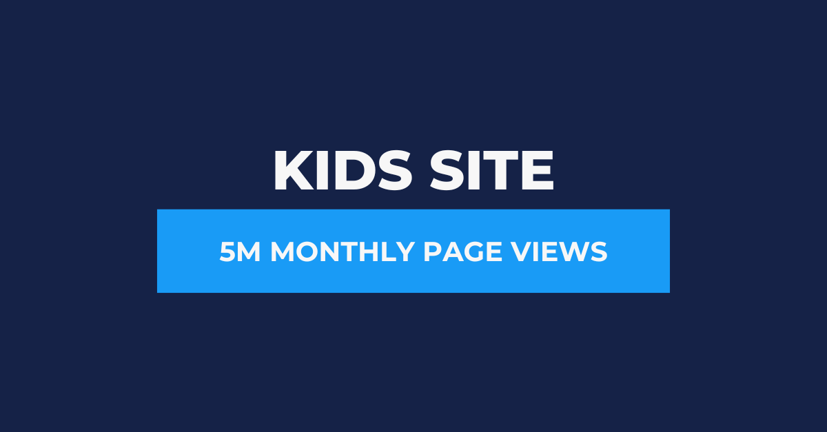 Kids Site Increases YoY Ad Revenue 89%