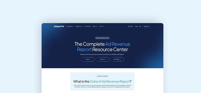 The Complete Ad Revenue Report Resource Center
