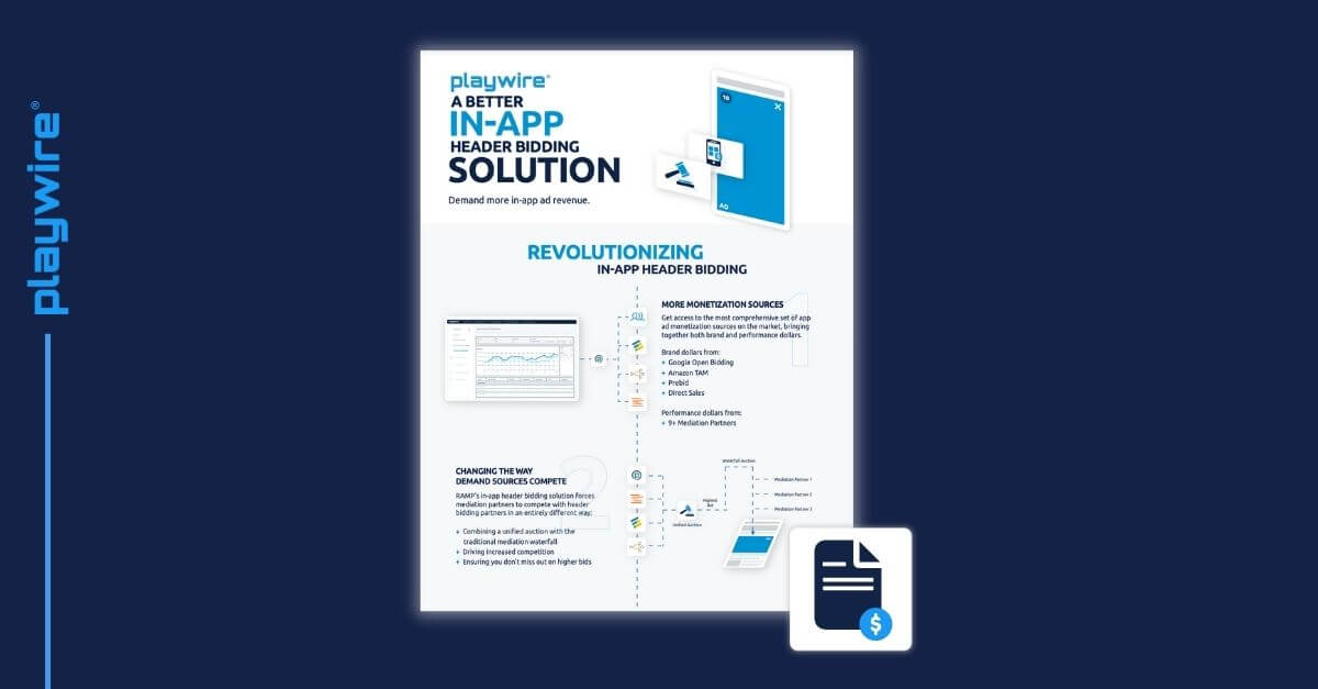 A Breakdown of Playwire's In-App Header Bidding Solution