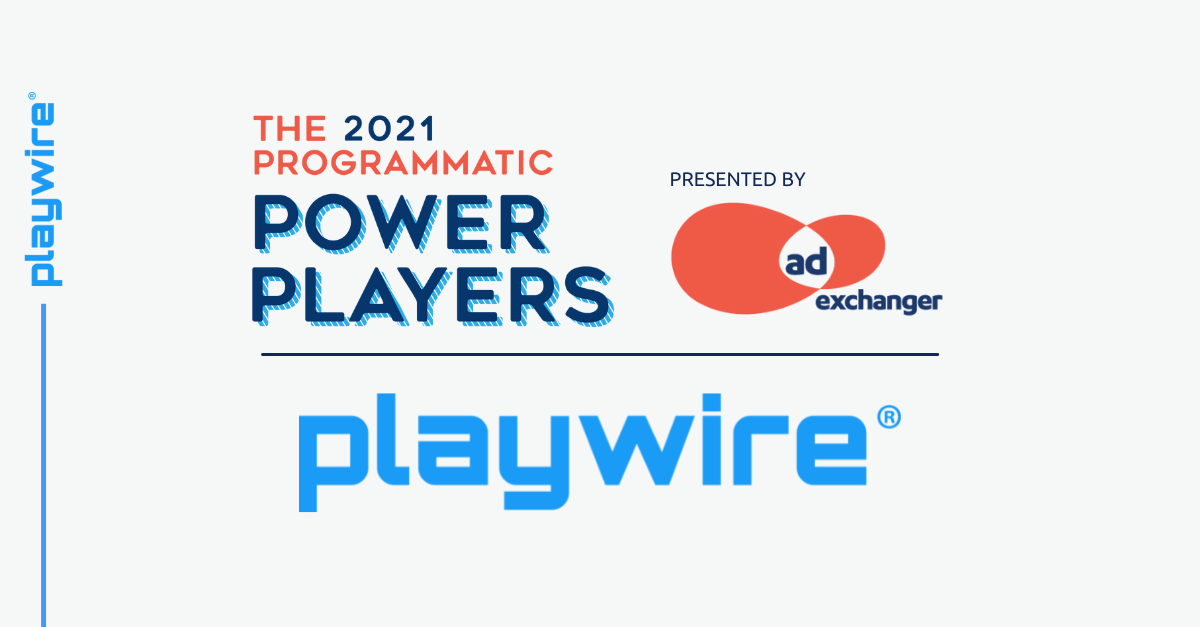 Playwire Chosen As Programmatic Power Player for 2021 By AdExchanger