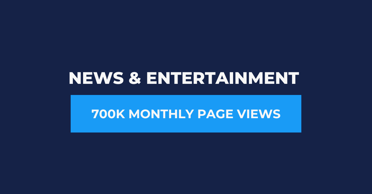 Entertainment News Site Scales Ad Revenue