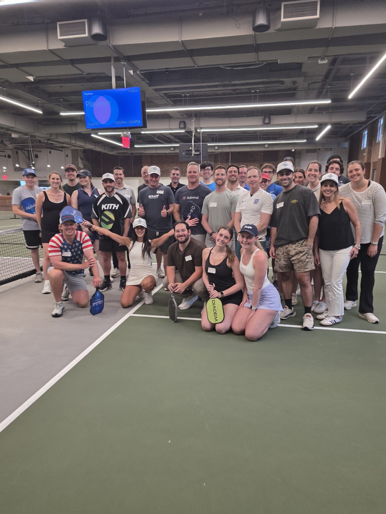 Playwire Pickleball Open — group photo