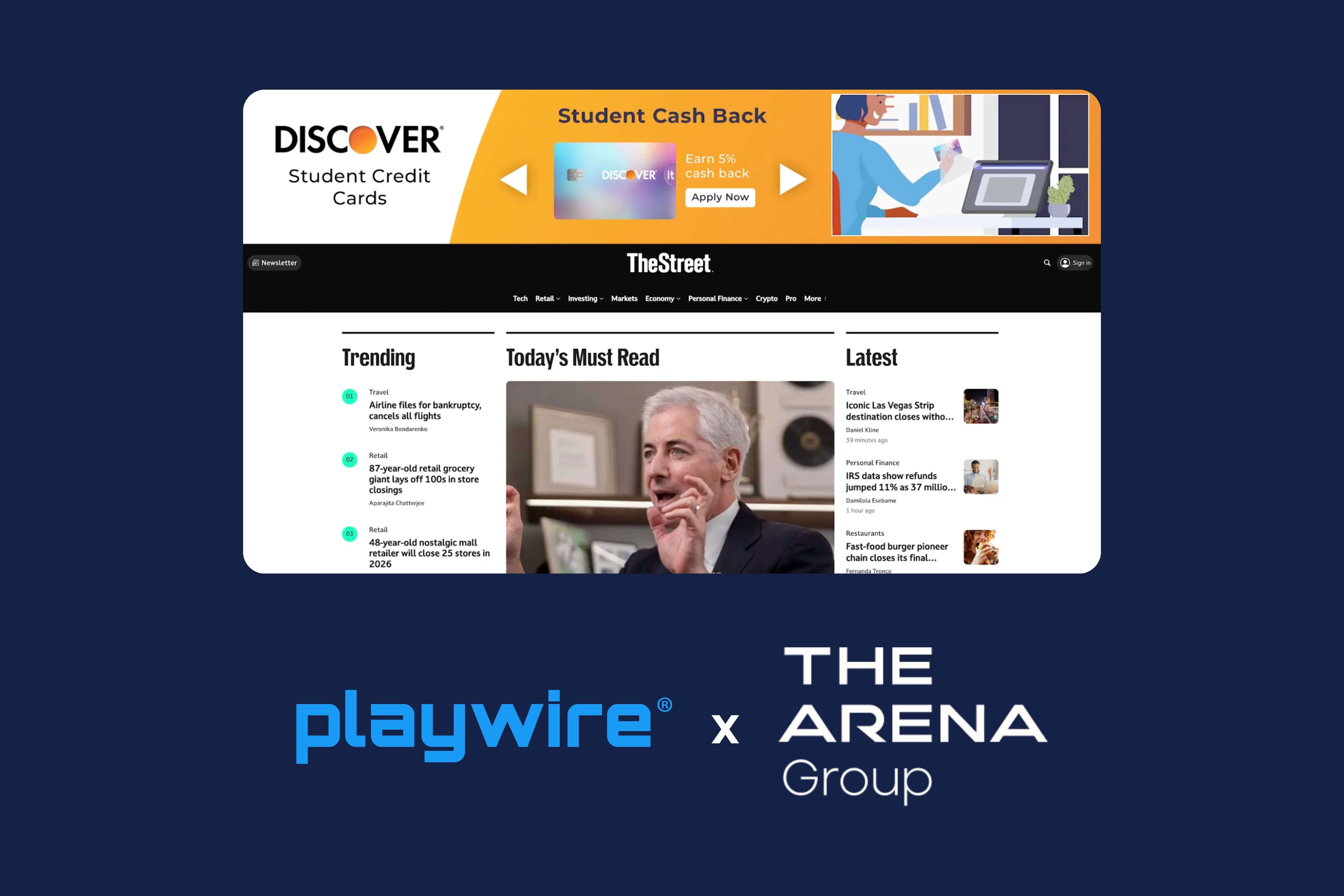 Playwire and The Arena Group Team Up to Bring High-Impact Inventory to Scale